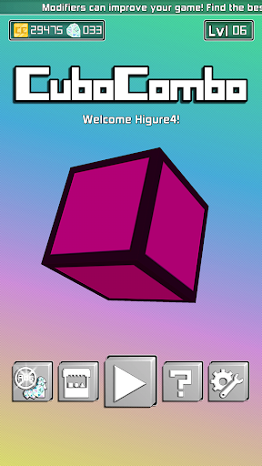 CuboCombo: 3D match 3! Screen 2