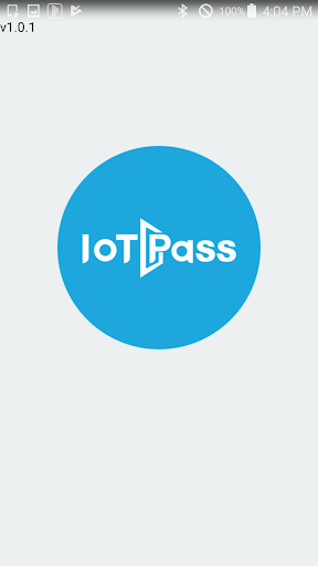 Android application IoTPass LTE screenshort