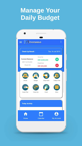 Android application Moneesa | Budget Tracker screenshort