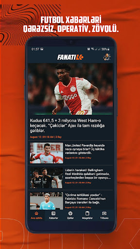 Fanatik.az: football news Screen 3