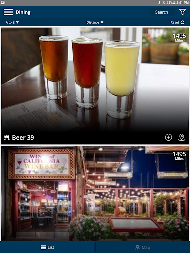 Screenshot of Fisherman's Wharf Trip Planner