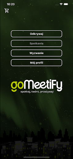 Android application GoMeetify screenshort
