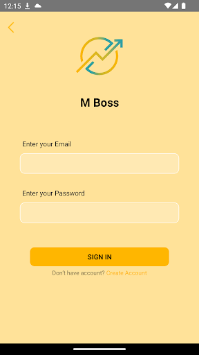 Android application M Boss screenshort