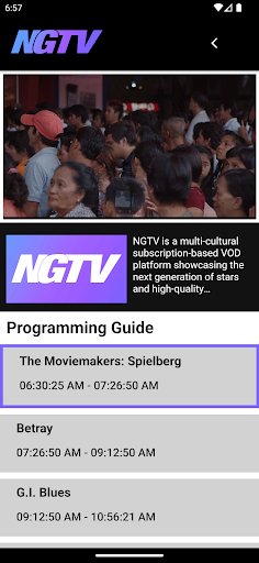 NGTV Live Screen 2