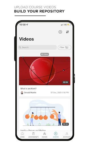 Zoho Classes Screen 2