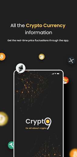 Android application Crypto9 - Track Coins & Alerts screenshort