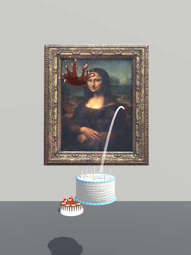 Mona Lisa Cake