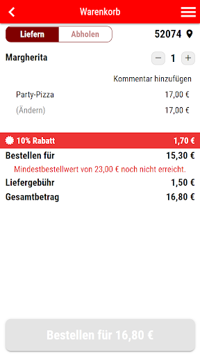 Pizzeria Veneto Screen 2