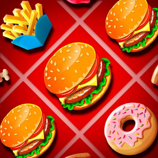 Crush The Burger Match 3 Game logo