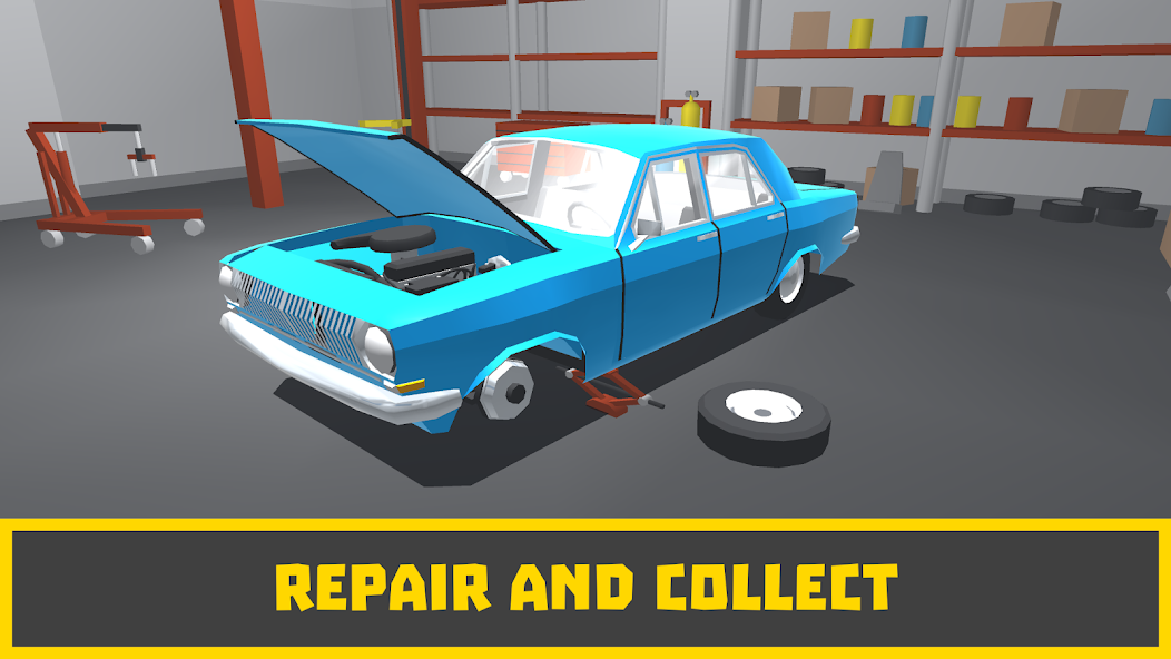 Retro Garage - Car Mechanic banner