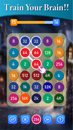 Connect Numbers Game Screen 2
