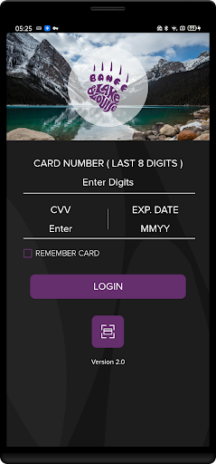 Android application Banff Lake Louise Balance App screenshort
