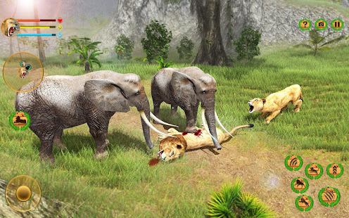 Lion Simulator Attack 3d Wild Lion Games screenshots 4