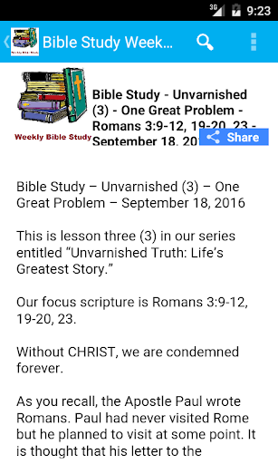 Weekend Bible Study- Weekly Screen 3