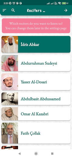 Quran Listen - 166 Reciters