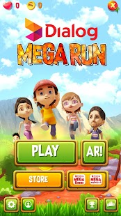 Dialog Mega Run Screenshot