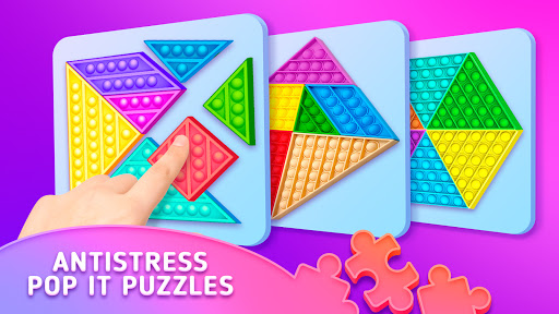 Android application Antistress Pop It Game screenshort