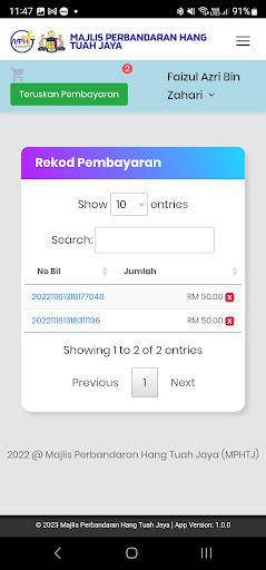 MPHTJpay Screen 3