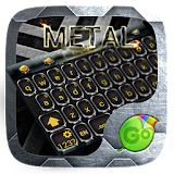 Metal GO Keyboard Theme &Emoji icon