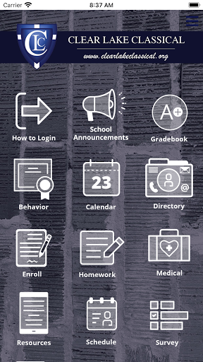 Android application Clear Lake Classical screenshort