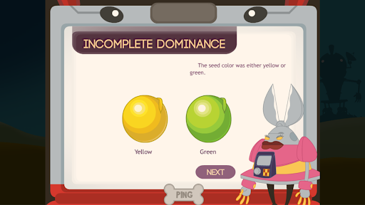Incomplete Dominance Screen 2