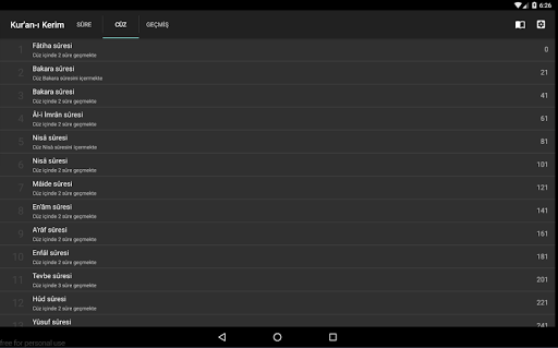 Kur'an-ı Kerim screenshot 11