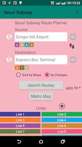 Imágen 1 Seoul Subway Route Planner android