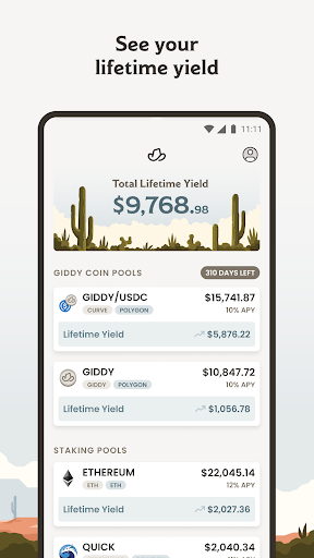 Giddy: Secure Crypto Wallet 9