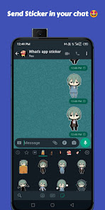 Imágen 2 Sad Sticker for WA android