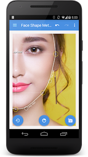 My Face Shape Meter and frames Screenshot