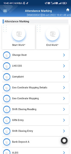 GO GAS APP Screen 3