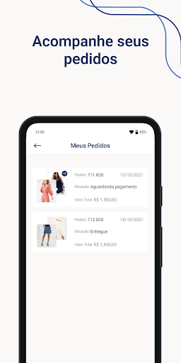 Android application Lojista Rovitex screenshort