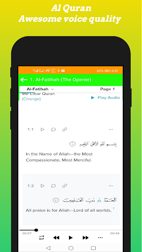 Al Quran : Listening & Reading Screen 2