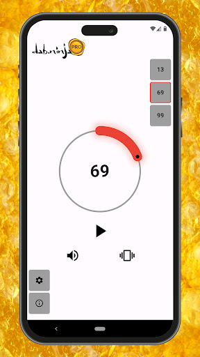 dab.ninja PRO countdown timer Screen 2