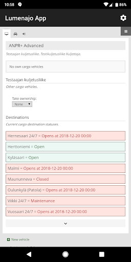 Lumenajo App Screen 2