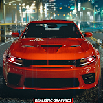 Cover Image of Baixar Dodge Charger City Driving Sim  APK