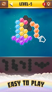 Hexa Puzzle Jigsaw Game v4.5 MOD APK (Unlimited Money) Free For Android 1