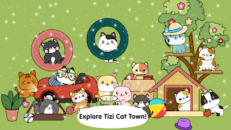 Game screenshot My Cat Town - Tizi Pet Games mod apk