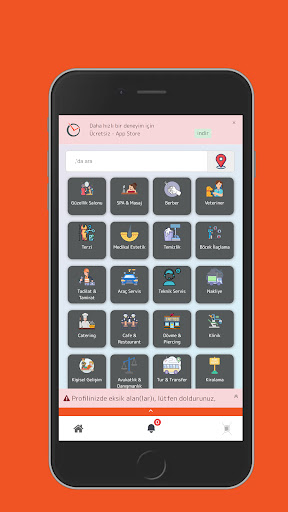 Android application BiSaatVer screenshort