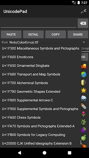 Unicode Pad 2.9.1 Screenshots 7
