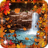 Waterfalls Autumn Love LWP icon