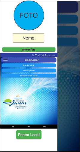 Android application Missão Jovem screenshort