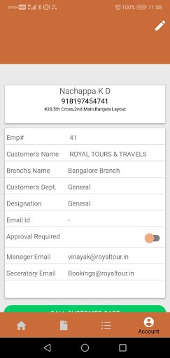 Royal Tours & Travels Screen 3
