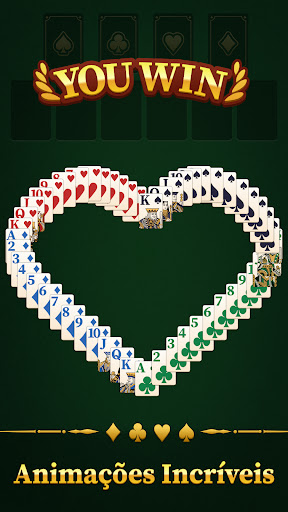 Solitaire Nova Captura de Tela do Jogo Android 3