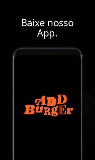 Android application Add Burger screenshort