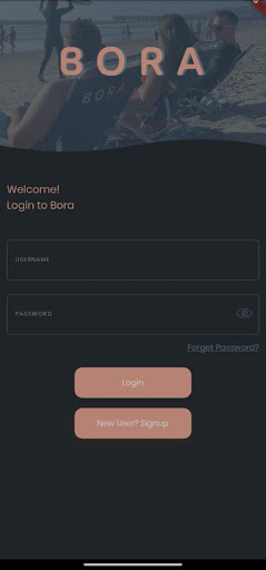 Android application Bora Rentals screenshort