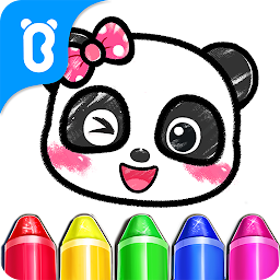Imagen de icono Dibujo de colorear Panda Bebé