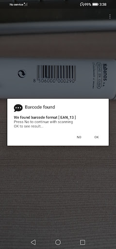 BFast QR & Barcode Scanner Screen 2