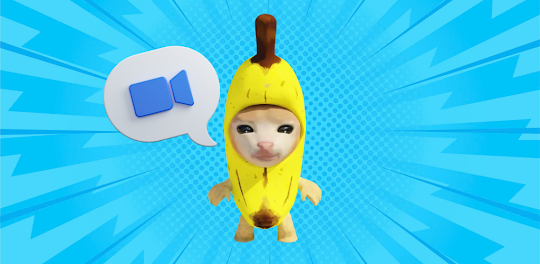 Banana Cat llorando Fake Call