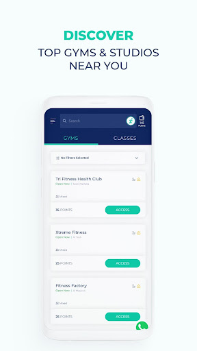 Android application Inggez | On Demand Fitness screenshort